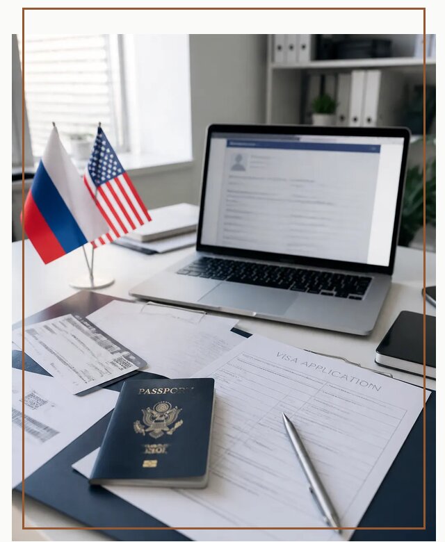 Оформление визы в США для туристов и бизнеса в Надыме