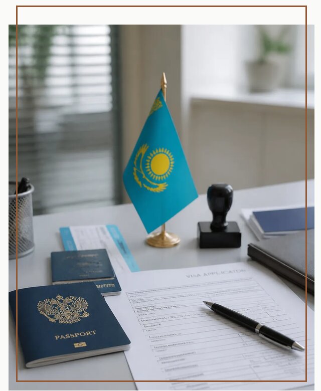 Оформление визы в Казахстан для поездки и работы в Надыме