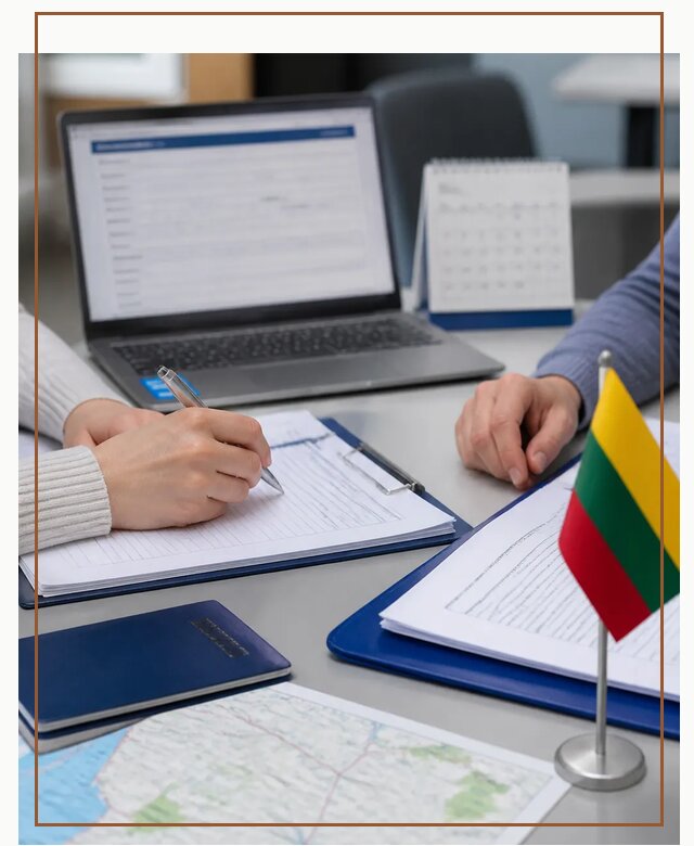 Профессиональное оформление визы в Литву для поездки в Надыме