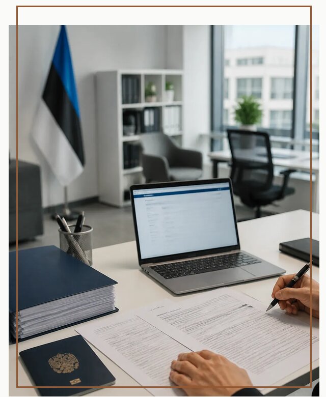 Оформление ВНЖ в Эстонии для переезда и легального проживания в Надыме