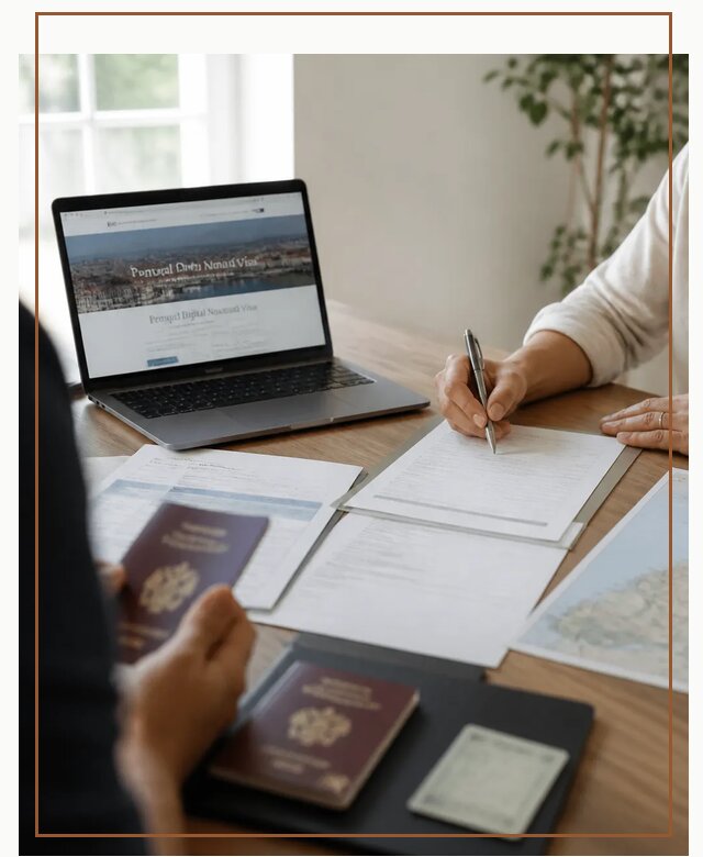 Оформление Digital Nomad и ВНЖ Португалии в Надыме